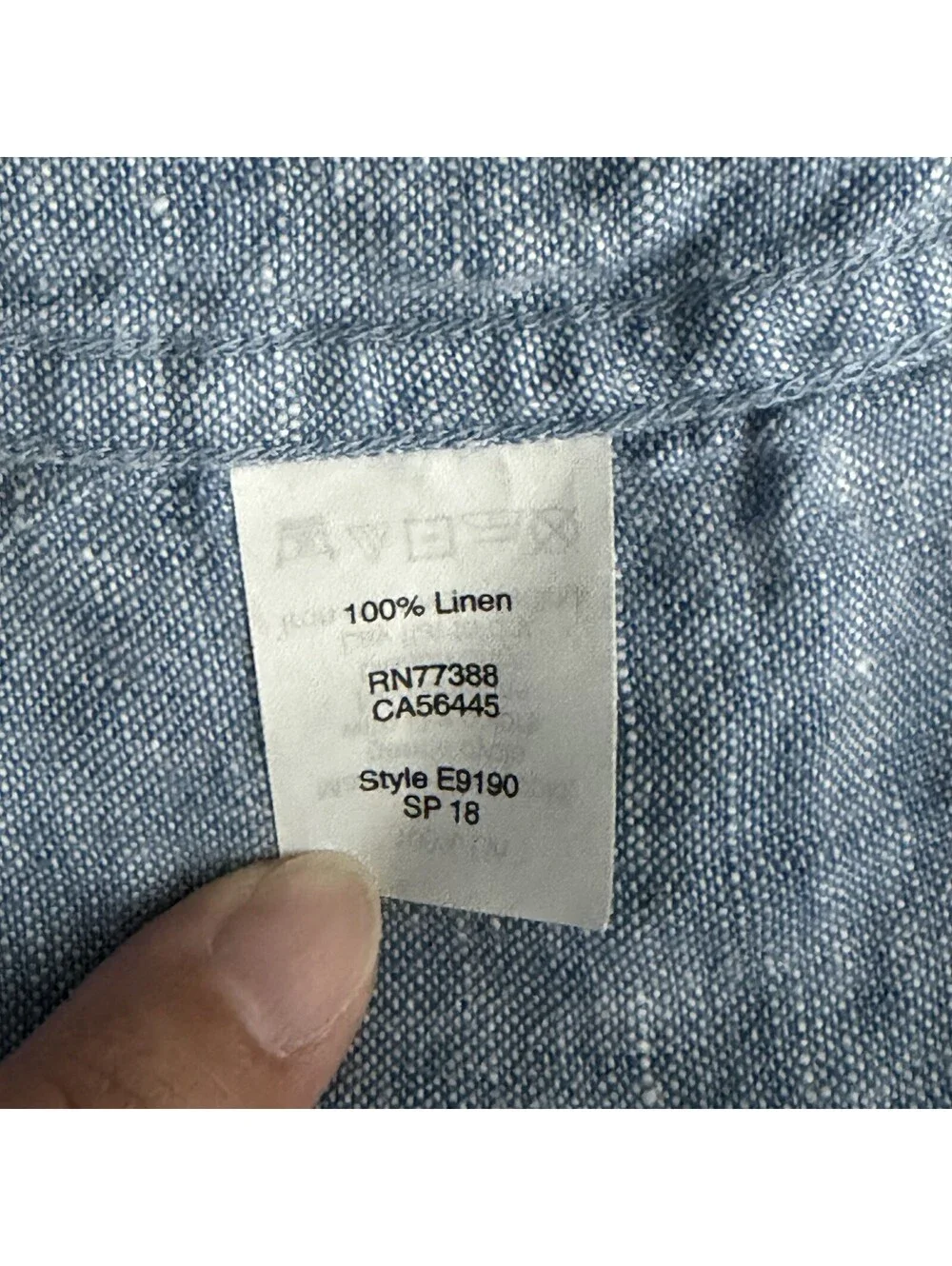 J.Crew Men’s XL 100% Linen Button Up Shirt Blue Slim Fit Casual Coastal Beachy